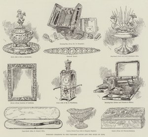 Regalos de Boda a la Princesa Louise y al Duque de Fife de William Douglas Almond